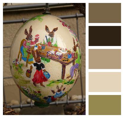 Easter Easter Egg To Paint Image